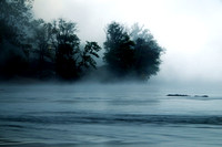 Patomac River morning fog