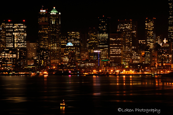 Seattle from Admiral's point in West Seattle