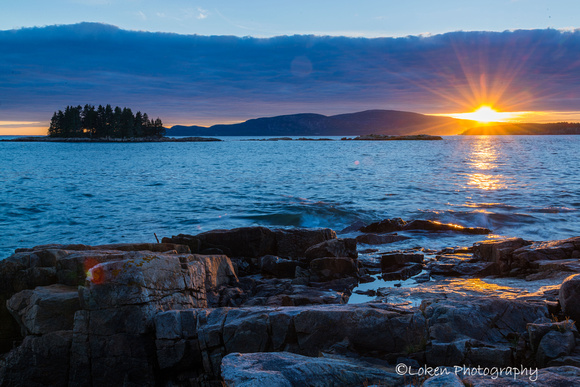 Sunset, Acadia Schoodic Peninsula