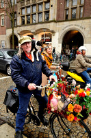 Cyclist with dog - Amsterdam