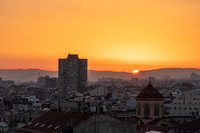 Sunset - from hotel rooftop