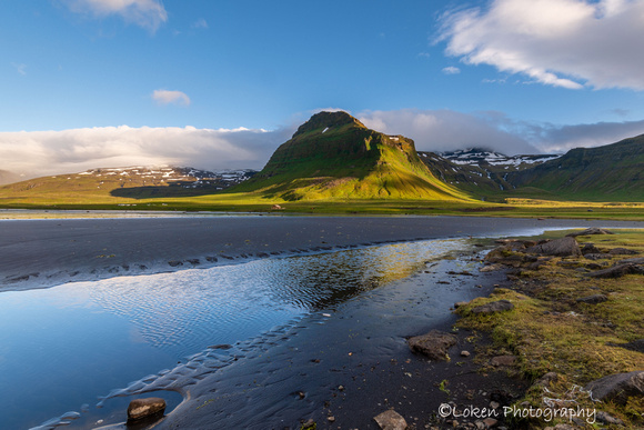 near Grundarfjörður and Kirkjufell