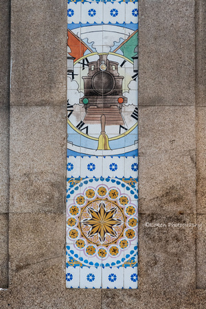 Porto Train Station - Hand painted tiles.