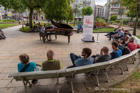 A walk around Santiago - Piano Concert in the park